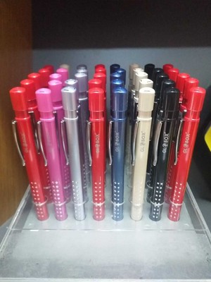 Globox 0.7 mm Versatil Kalem Metal Gövde Doldurulabilir Ergonomik Tasarım Renk Seçenekleri
