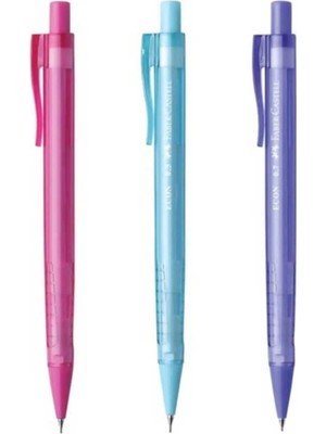 Faber-Castell 0.7 mm Doldurulabilir Versatil Mekanik Uçlu Kalem Econ Genz Metal Gövde ile Ergonomik Tasarım
