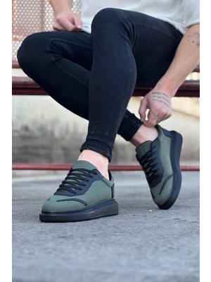 Asfstore  WG019 Haki Triko Erkek Casual Ayakkabı