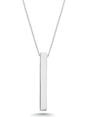 Gümüş Erkek Çubuk Kolye