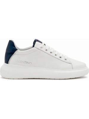 Valentino Beyaz - Lacivert Erkek Sneaker Bounce