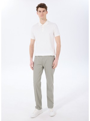 Fabrika Comfort Normal Bel Normal Paça Haki Erkek Chino Pantolon FC5SM-PNT 2019