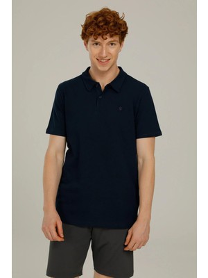 Lumberjack CT953 2fx Polo Yaka 2 Dugme Gogus Arma Nakıs Tshırt