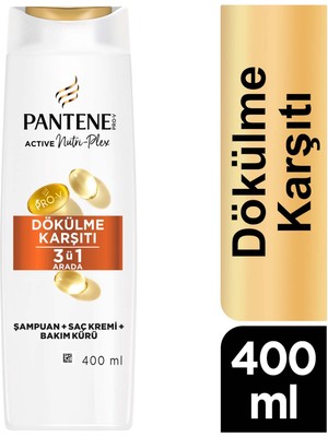 Pantene Dökülme Karsıtı 3'ü 1 Arada Şampuan 400Ml