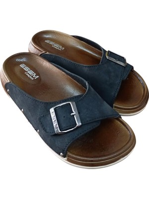 Esem 3769 Z 0002 Kadın Tokalı Comfort Günlük Terlik Siyah