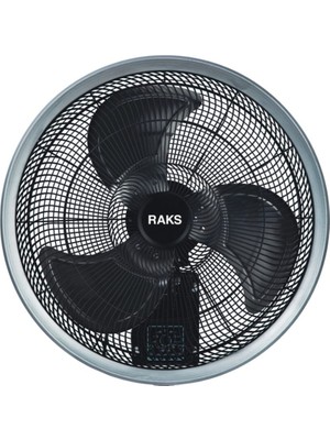 Raks WFR20 Power 130W Sanayi Tipi Duvar Vantilatör Uzaktan Kumandalı 3 Kollu Pervane