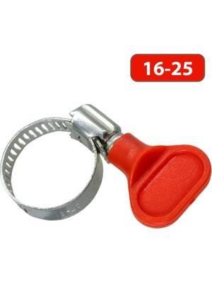 Titi 6293 Pratik Kelebek Saplı Hortum Kelepçesi 16-25 mm