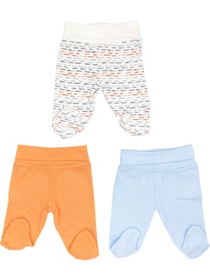 Tiffany Baby & Kids Tiffany Baby Striped Theme 3'lü Patikli Pantolon 53007