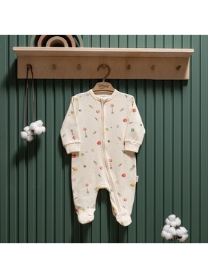 Tiffany Baby Organic Space Theme Fermuarlı Tulum 44040