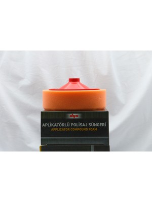 Dyo Aplikatörlü Polisaj Süngeri Turuncu