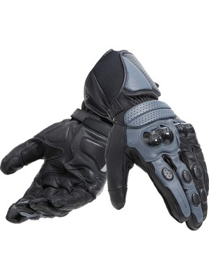 Dainese Impeto D-Dry Deri Motosiklet Eldiveni Su Geçirmez Dokunmatik Ekran Desteği ile M Beden
