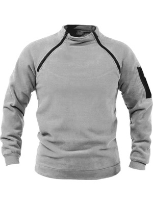 Store Erkek Polar Outdoor Fermuarlı Kombat Tactical Cepli Polar