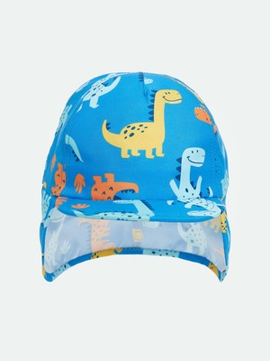 LC Waikiki Lcw Baby  Dinozor Baskılı Erkek Bebek Plaj Şapkası