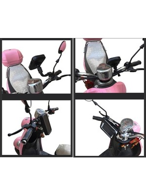 Oz cm ax Bisiklet ve Motosiklet Su Geçirmez Telefon Tutucu 6.2"