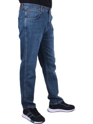 Twister Jeans Vegas 132-310 Mavi Yüksek Bel Rahat Paça Erkek Jeans Pantolon
