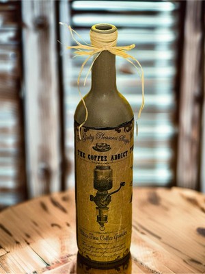 Paper  Coffe Handmade  Şişe   Şamdan