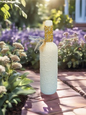 Straw  Handmade  Şişe  Şamdan