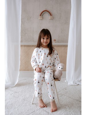 Lollie Bebek Çocuk Pijama Takımı 1.0 Tog, Modal & Pamuk -  Party Şapkaları