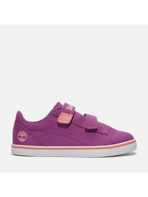 Timberland Stone  Low Hook & Loop Sneaker Çocuk Mor Spor Ayakkabı TB0A6C1JETR1