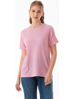 Basic Krep Kumaş Tişört