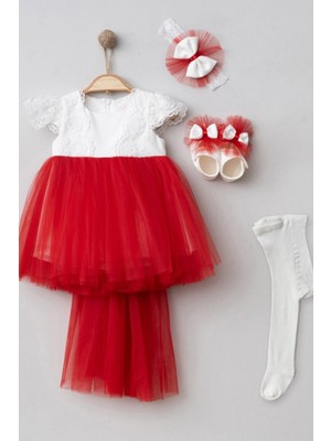 Kız Bebek Roba Güpür Kuyruk Detaylı Mevlüt Set