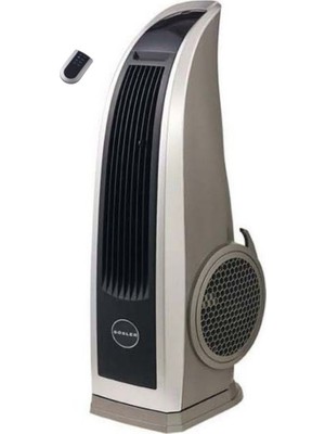 Süsler Sh-9004R 120 W Uzaktan Kumandalı Kule Tipi Vantilatör Kanatsız Yüksek Performans