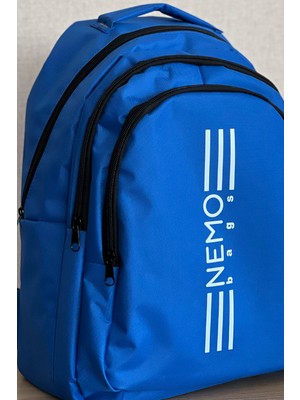 Nemo Bags Unisex Sırt Çantası Büyük Boy Okul Spor Çantası, 16,9 Inç, 45X30X15CM 24 Lt