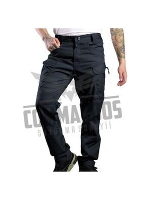 Erkek Siyah Outdoor Tactıcal Pantolon
