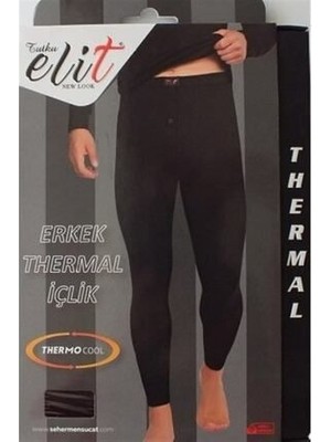 Tutku Elit Erkek Thermal Içlik Siyah Renk Kumaş Özellikleri ile Rahat ve Kullanışlı