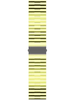 ZORE Xiaomi Amazfit Pace Uyumlu Krd-27 22MM Kordon - SARI-8682314084147-OTNV48262