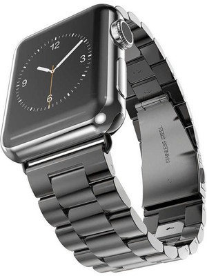 ZORE Watch 38MM Uyumlu Krd-04 Metal Kordon - SIYAH-8680436553671-OTNV33394
