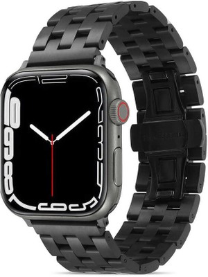 ZORE Watch 44MM Uyumlu Krd-20 Metal Kordon - SIYAH-8680436371473-OTNV68693