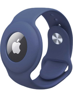 Uyumlu Airtag Anahtarlık Kordon - Lavendery GRAY-8682314138352-OTNV54155