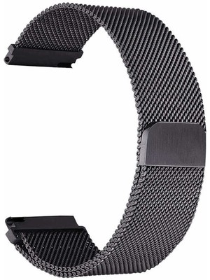 ZORE Huawei Watch Gt 3 42MM Uyumlu Krd-12 Metal Kordon - SIYAH-8682314004336-OTNV66394