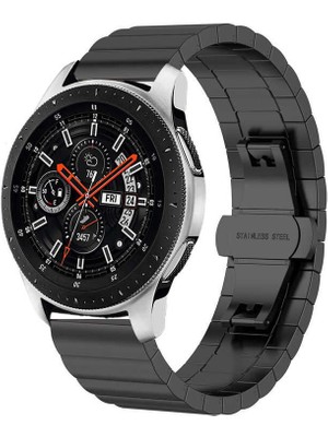 ZORE Huawei Watch Gt 3 42MM Uyumlu Krd-16 Metal Kordon - SIYAH-8682314021654-OTNV66398