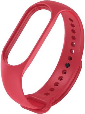 ZORE Xiaomi Mi Band 7 Uyumlu Klasik Kordon - Chinese RED-8680436587454-OTNV74948