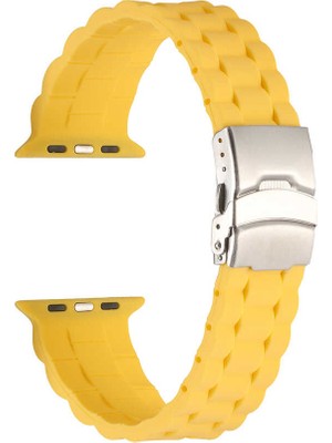 ZORE Watch 38MM Krd-72 Uyumlu Kordon - SARI-8680436624265-OTNV79031