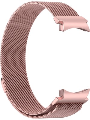 ZORE Galaxy Watch 6 Classic 43MM Uyumlu Krd-01 Metal Kordon - PEMBE-8680436722855-OTNV95023
