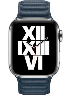 ZORE ​​​watch 38MM Uyumlu Krd-34 Deri Kordon - LACIVERT-8682314092562-OTNV50303