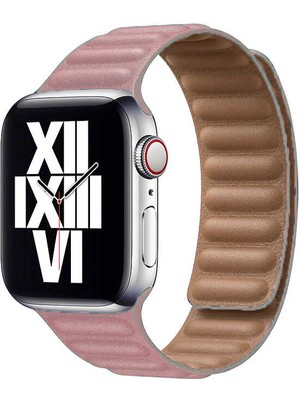 ZORE ​​​watch 38MM Uyumlu Krd-34 Deri Kordon - PEMBE-8682314092579-OTNV51058