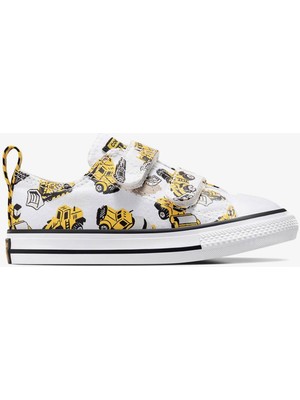 Converse Chuck Taylor All Star 2V Construction Truck Çocuk Beyaz Sneaker.102