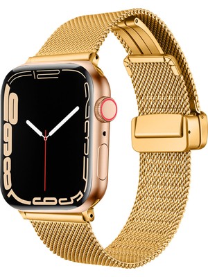 ZORE Watch 42MM Uyumlu Krd-85 Metal Kordon - GOLD-8680436693650-OTNV91471