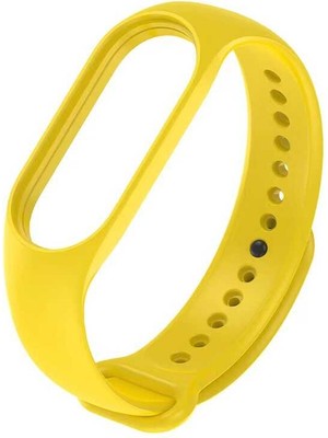 ZORE Xiaomi Mi Band 7 Uyumlu Klasik Kordon - SARI-8680436587652-OTNV74988
