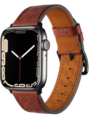 ZORE ​​​watch 7 45MM Uyumlu Krd-76 Pu Deri Kordon Strap Kayış - MÜRDÜM-8680436646915-OTNV82782