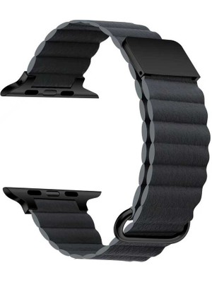 ZORE ​​​watch 42MM Uyumlu Krd-78 Pu Deri Kordon Strap Kayış - Koyu GRI-8680436650127-OTNV83959