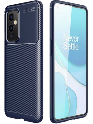ZORE One Plus 9 Kılıf Zore Negro Silikon KAPAK-LACIVERT-8682314156462-OTNV56082