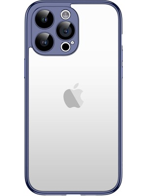 ZORE Apple iPhone 15 Pro Kılıf Zore Kamera Korumalı Bontez BUMPER-LACIVERT-8680436741016-OTNV95819