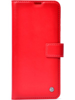 ZORE Xiaomi Redmi Note 13 Pro 5g Kılıf Zore Kar Deluxe Kapaklı KILIF-KIRMIZI-8680436771259-OTNV100203