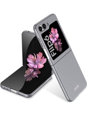 Galaxy Z Flip 6 Kılıf Zore Sert Kıpta KAPAK-GRI-8680436798683-OTNV107514