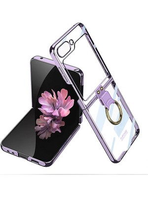 ZORE Galaxy Z Flip 6 Kılıf Zore Yüzüklü Kıpta KAPAK-LILA-8680436805084-OTNV107520
